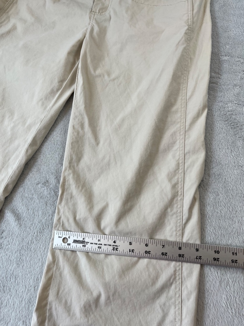 prAna Breathe sz L Lightweight Performance Cargo Hiking Pants Gorpcore EUC - Picture 6 of 14
